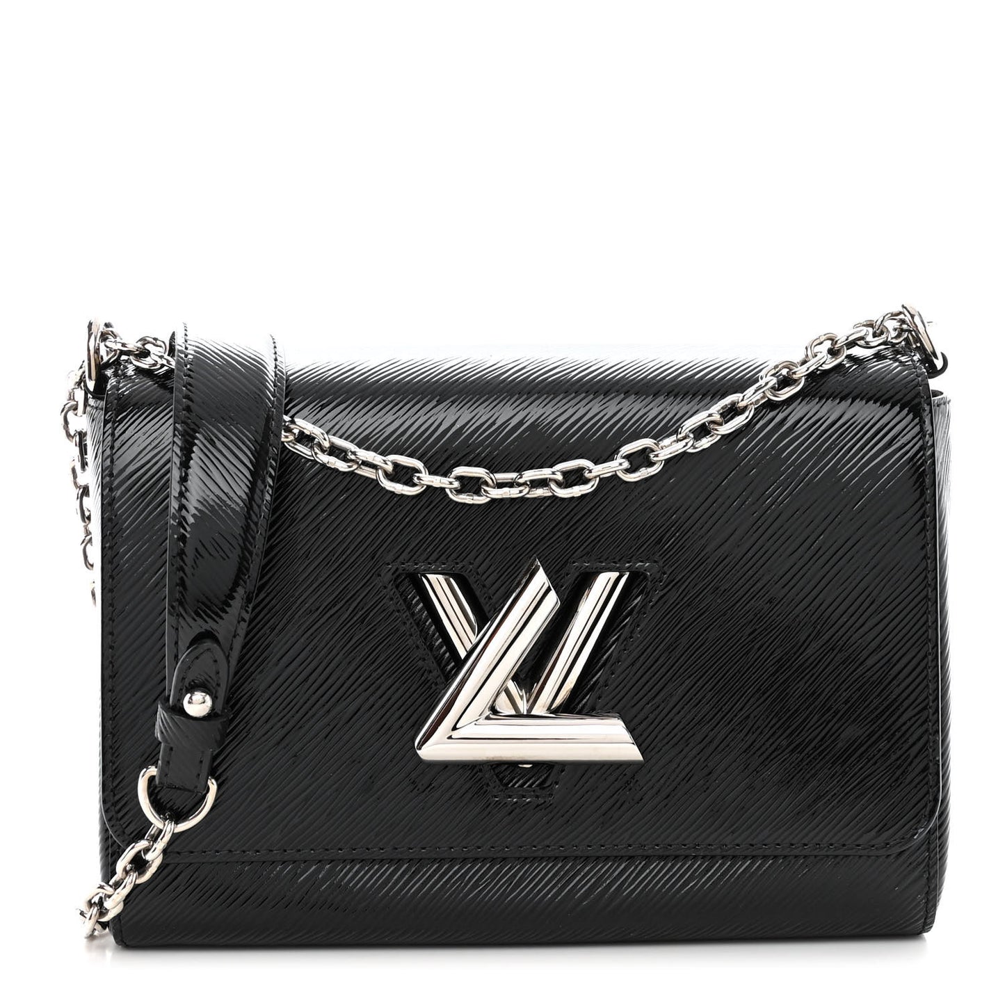 Electric Epi Twist Shoulder Bag MM Black