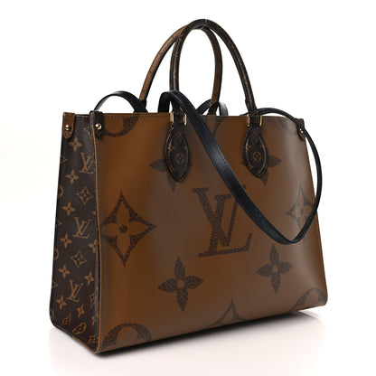 Louis Vuitton Reverse Monogram Giant Onthego MM 3 of 8