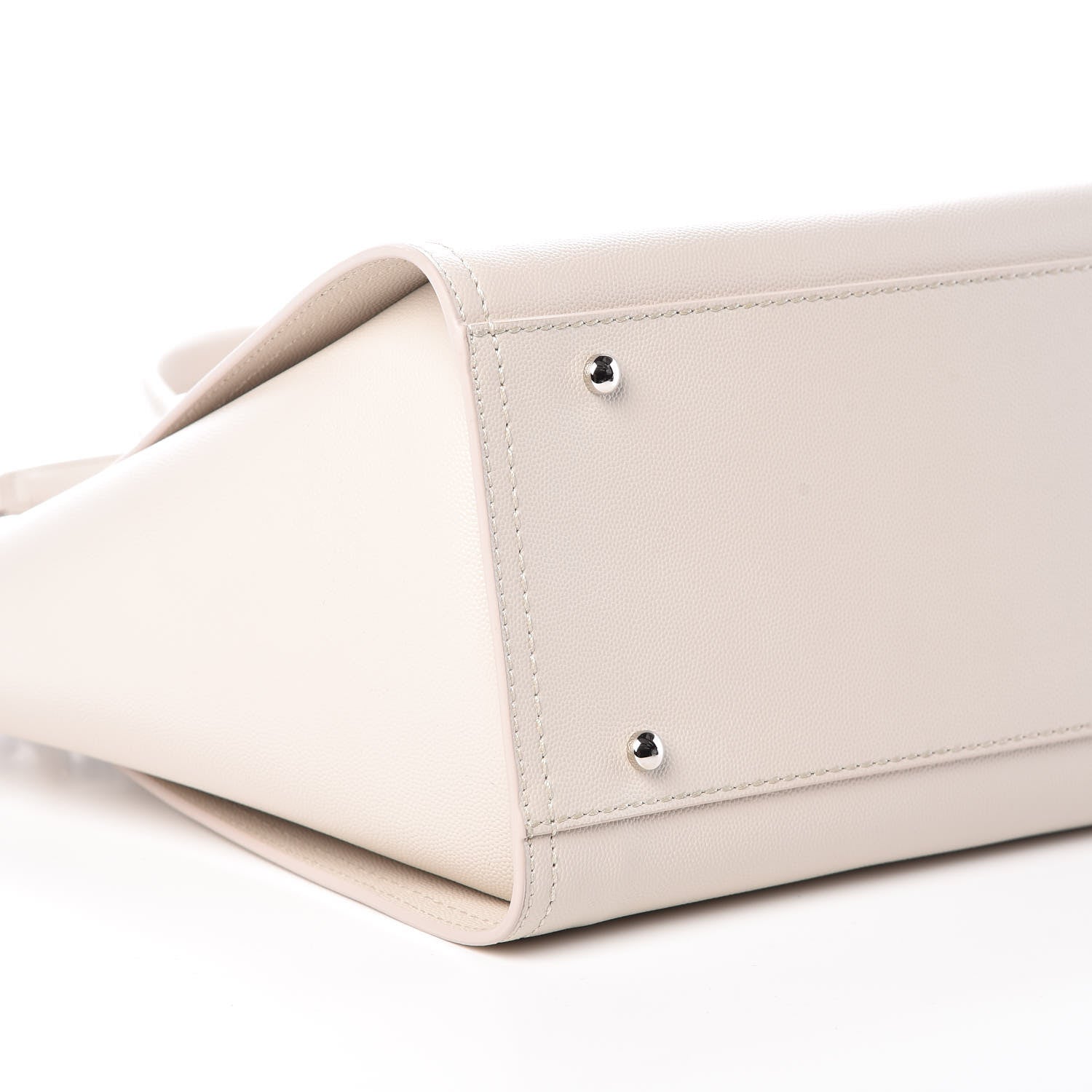 Chanel Caviar Small Studded Deauville Tote Ivory 5 of 11