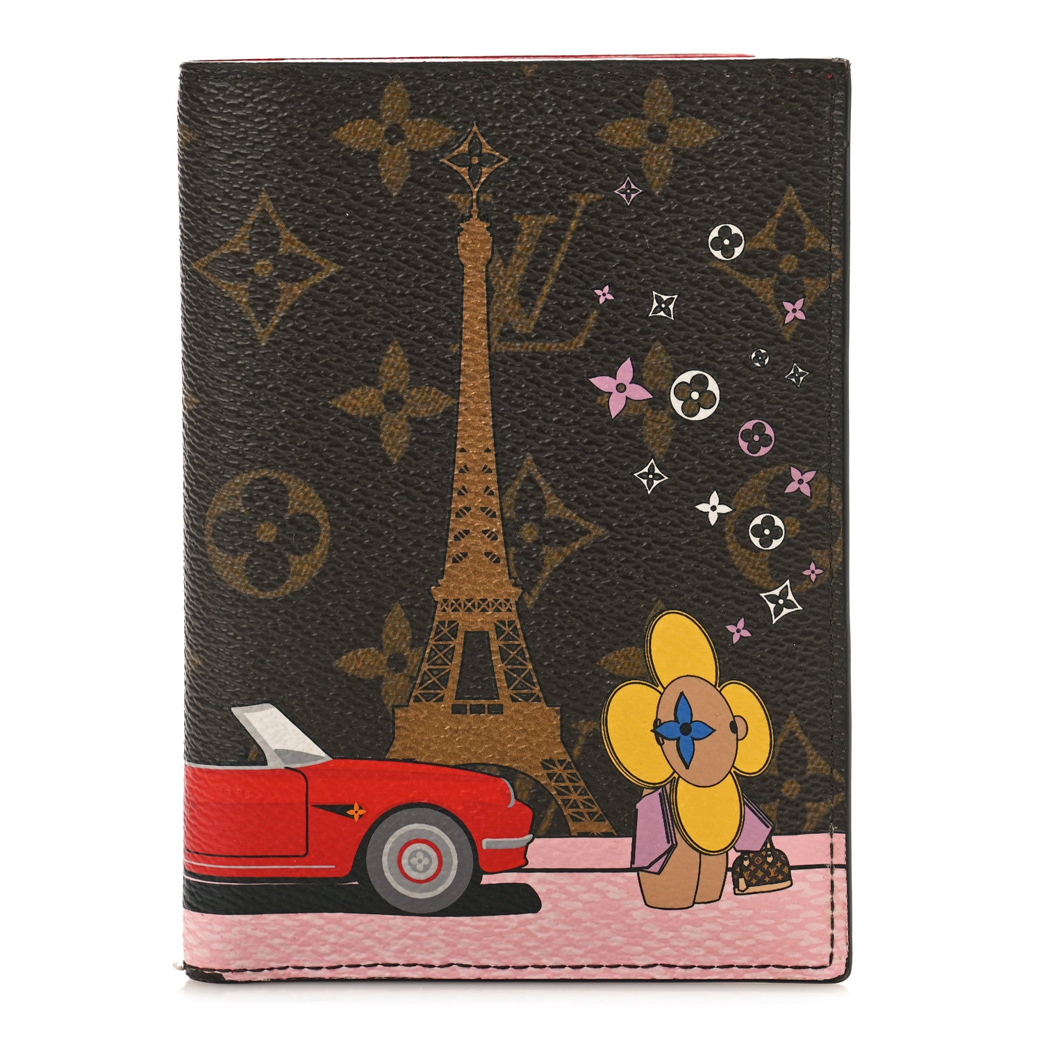 Louis Vuitton Monogram 2019 Christmas Animation Passport Cover Rouge 1 of 6