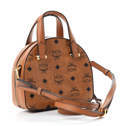 MCM Visetos Mini Year Of The Mouse Essential Crossbody Cognac 3 of 10