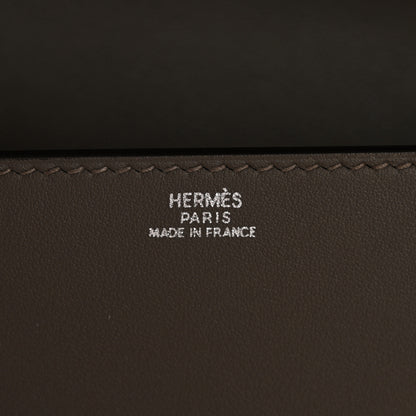 Hermes Swift Medor 23 Clutch Etain 6 of 13