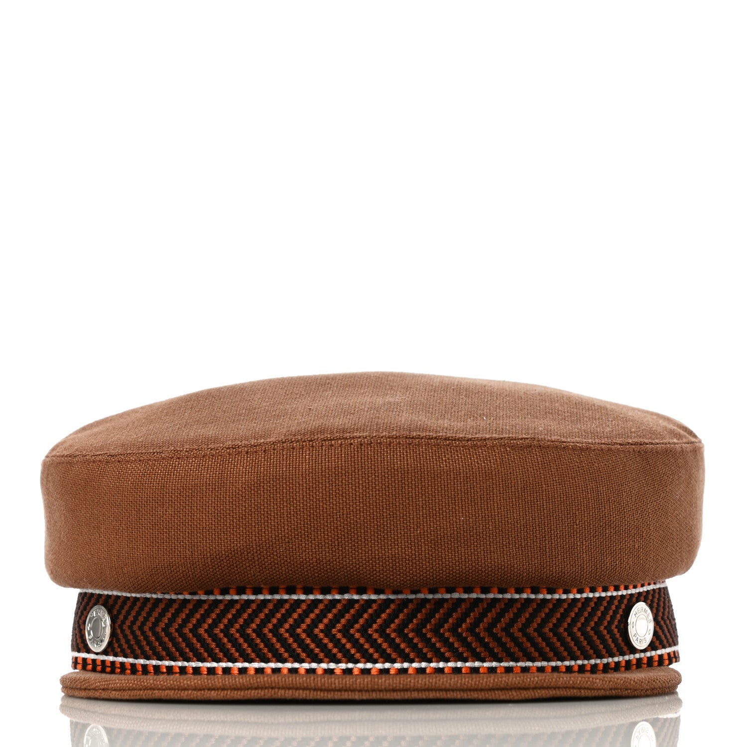 Hermes Cotton Hemp Cavale Cap 57 Gold 2 of 7