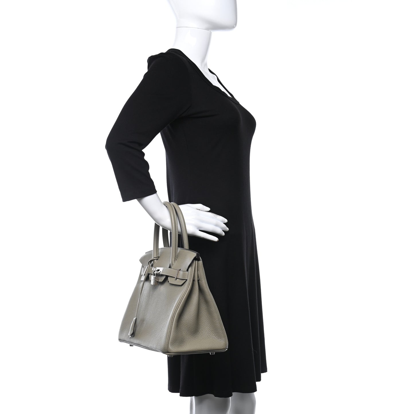 Taurillon Clemence Birkin 30 Sauge