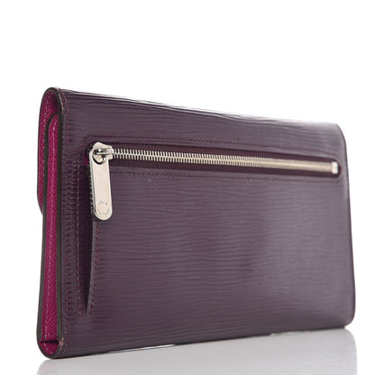 Louis Vuitton Epi Eugenie Wallet Cassis 2 of 7