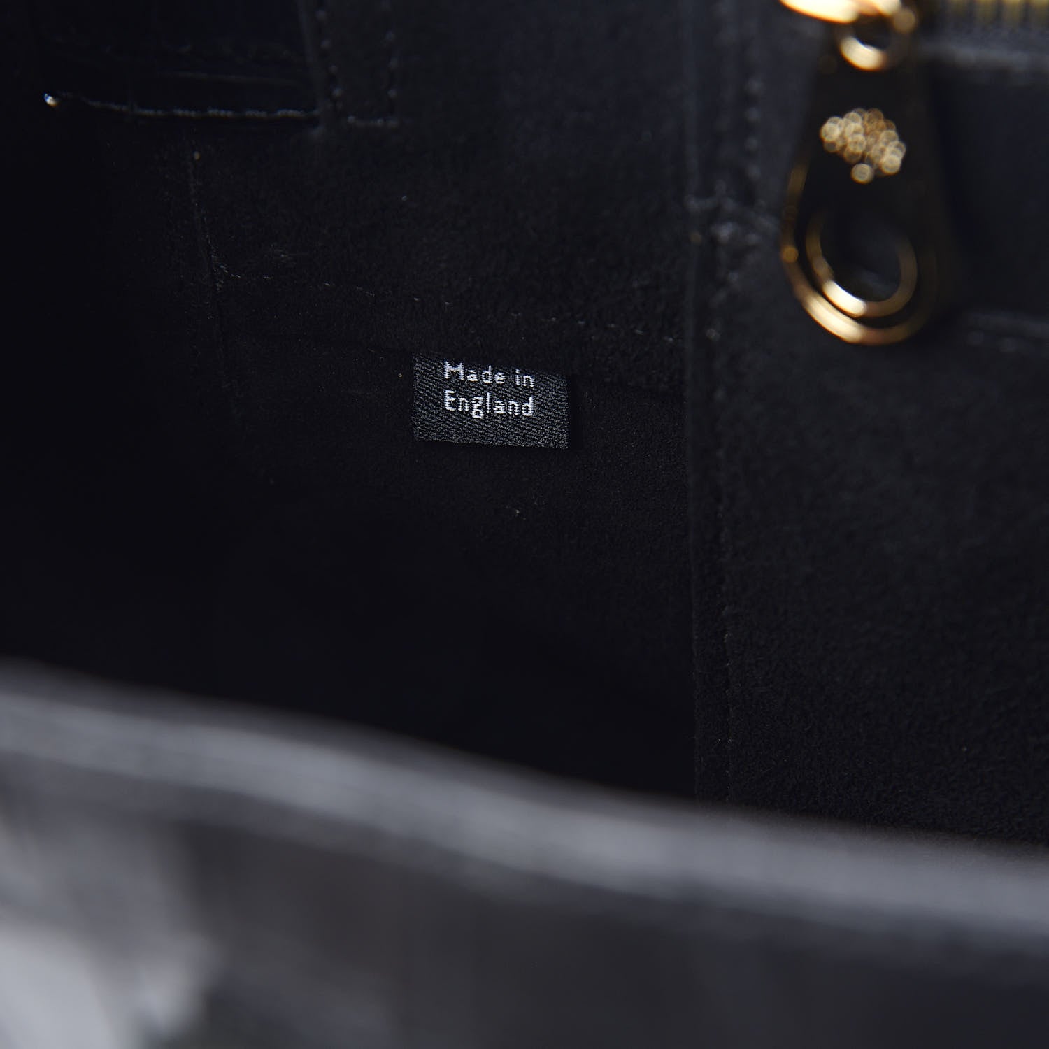 Mulberry Calfskin Crocodile Embossed Bayswater Black 7 of 15