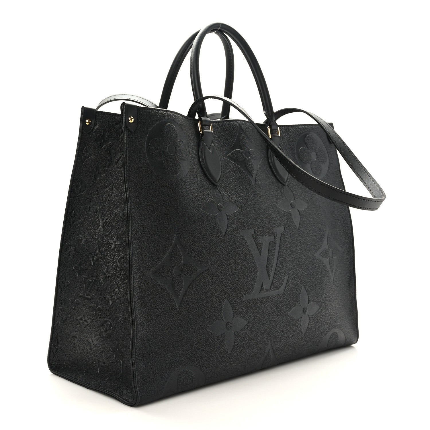 Louis Vuitton Empreinte Monogram Giant Onthego GM Black 3 of 8