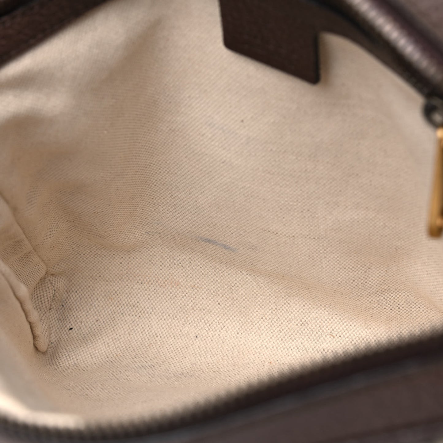 GG Supreme Monogram Web Small Ophidia Messenger Bag Brown