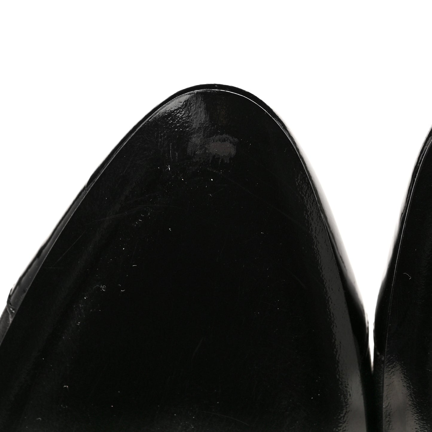 Lambskin Cap Toe CC Slingback Pumps 41 Black