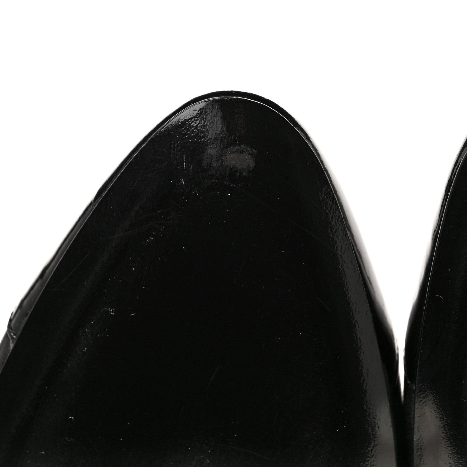 Chanel Lambskin Cap Toe CC Slingback Pumps 41 Black 7 of 8