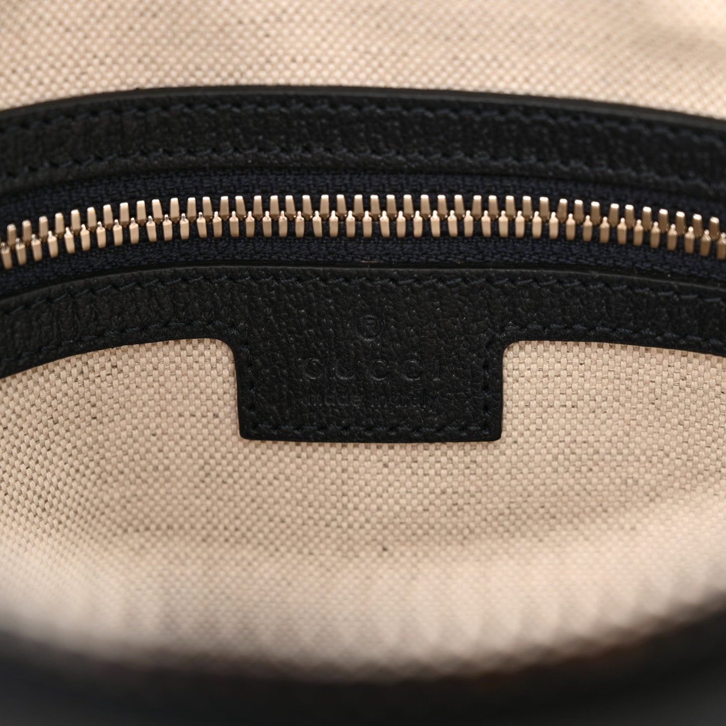 GG Supreme Monogram Textured Dollar Calfskin Web Small Ophidia Messenger Bag Beige Blue