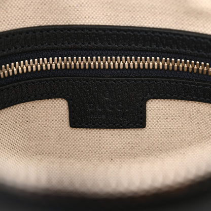 Gucci GG Supreme Monogram Textured Dollar Calfskin Web Small Ophidia Messenger Bag Beige Blue 6 of 10