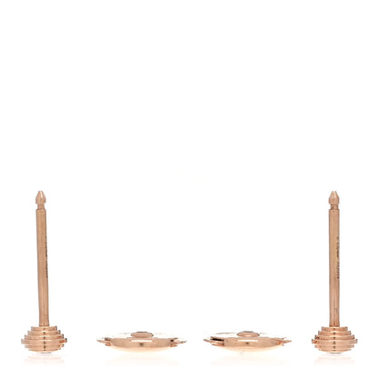 Cartier 18K Pink Gold Diamond XS D'Amour Earrings 3 of 5