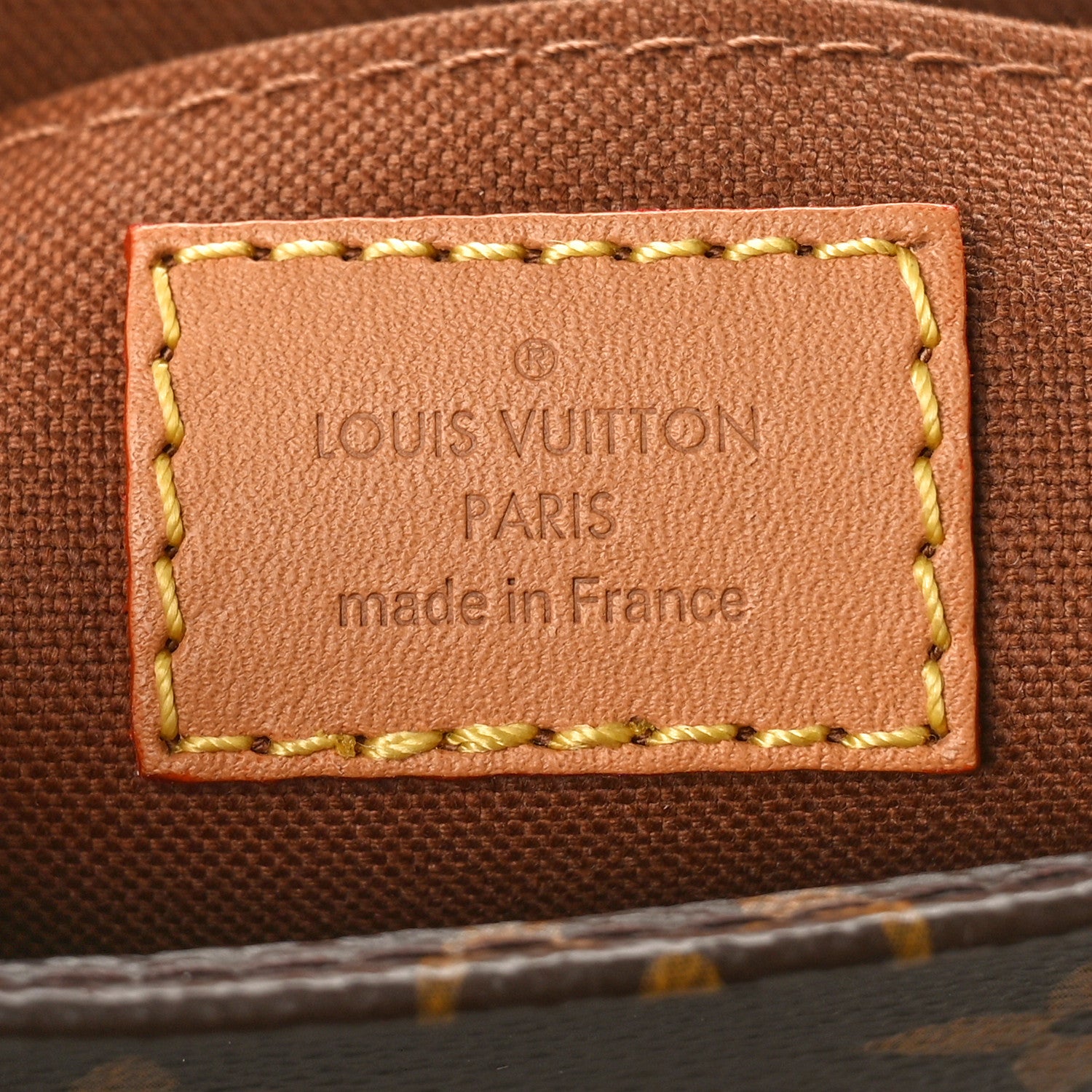 Louis Vuitton Monogram Petit Sac Plat 6 of 9