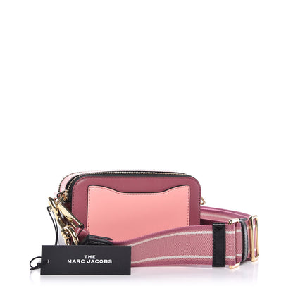 Marc Jacobs Saffiano Small Snapshot Camera Bag Pink 3 of 9