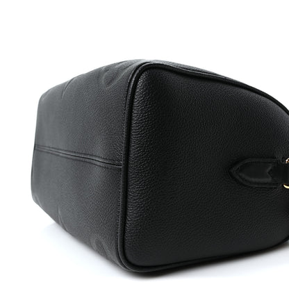 Louis Vuitton Empreinte Monogram Giant Speedy Bandouliere 25 Black 9 of 10