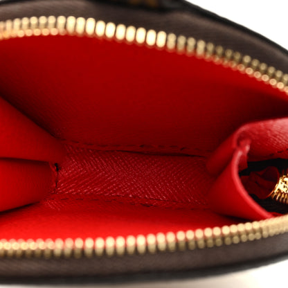 Louis Vuitton Monogram OnTheGo East West Round Coin Purse Red 5 of 6