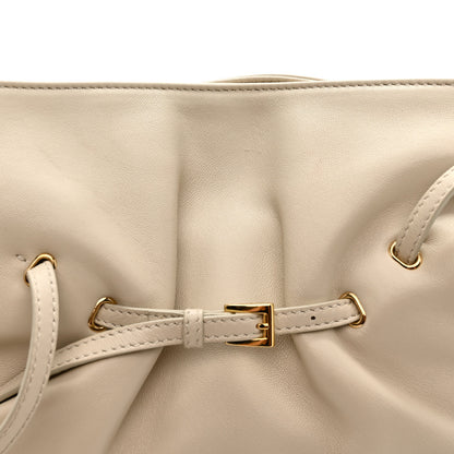 Prada Nappa Small Dada Shoulder Bag Avorio 10 of 10
