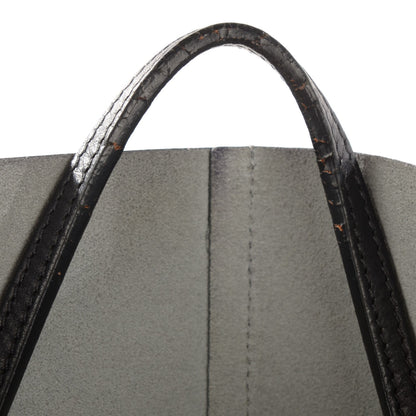 Givenchy Calfskin Medium Bi-Color Antigona Tote Grey Black 2 of 10