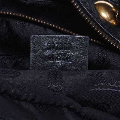 Gucci Leather Large Babouska Dome Bag Black 8 of 8