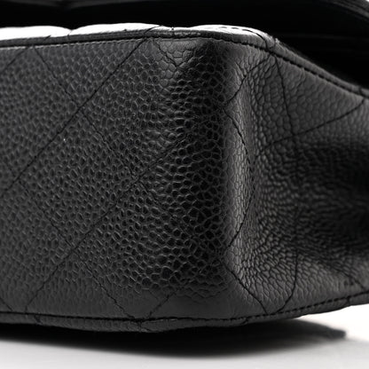 Chanel Caviar Quilted Medium Double Flap Black 10 of 10