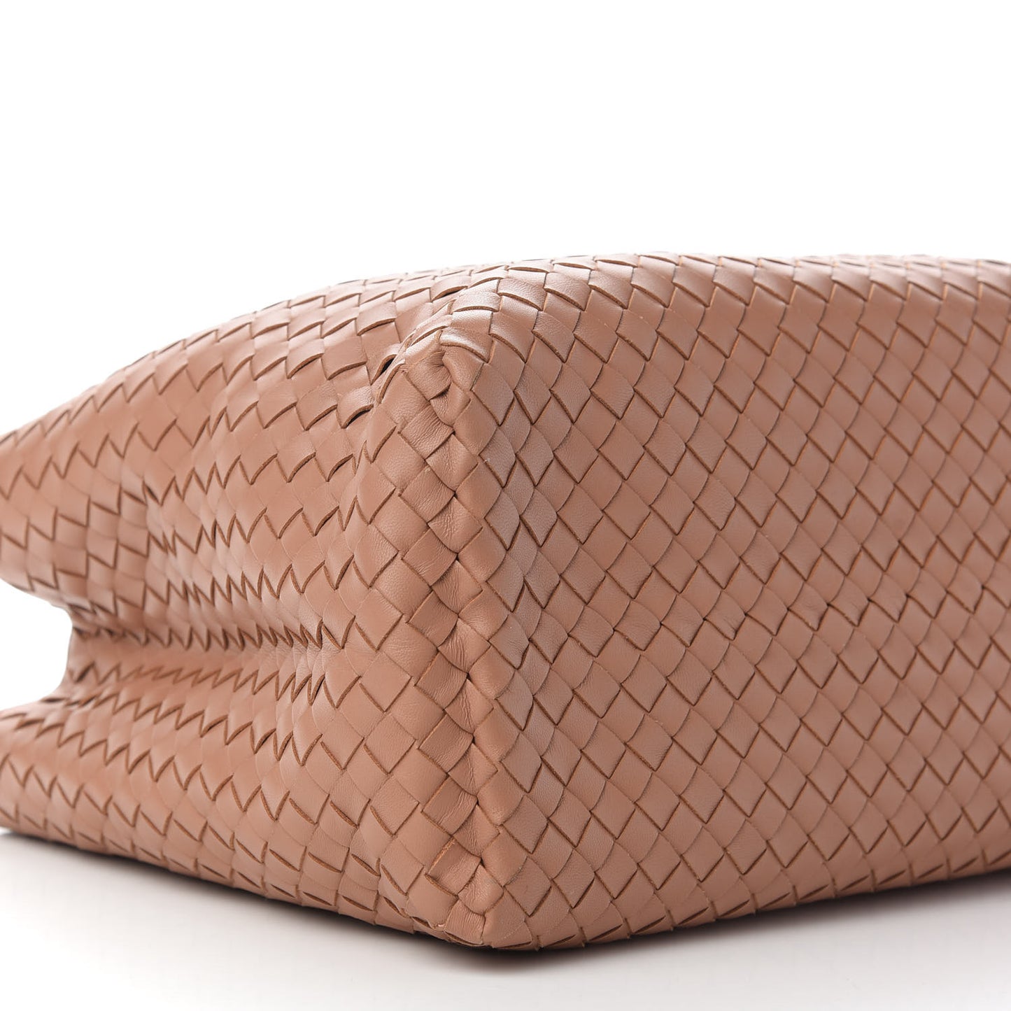 Nappa Intrecciato Medium Tote Dusty Rose