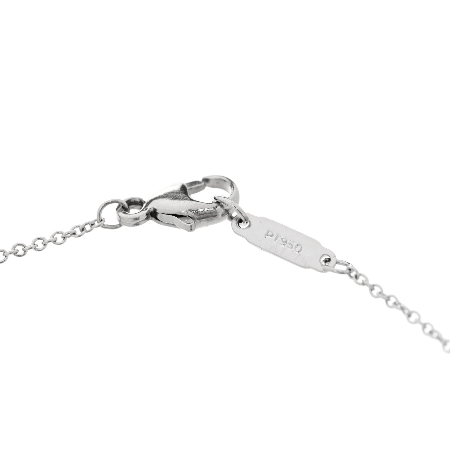 Tiffany Platinum Diamond Hearts Bracelet 3 of 4