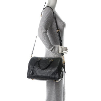 Louis Vuitton Empreinte Speedy Bandouliere 30 Black 2 of 7