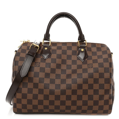 Louis Vuitton LOUIS VUITTON Damier Ebene Speedy Bandouliere 30 1 of 9