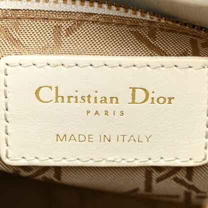Christian Dior Lambskin Cannage Small My ABCDior Lady Dior White 6 of 13