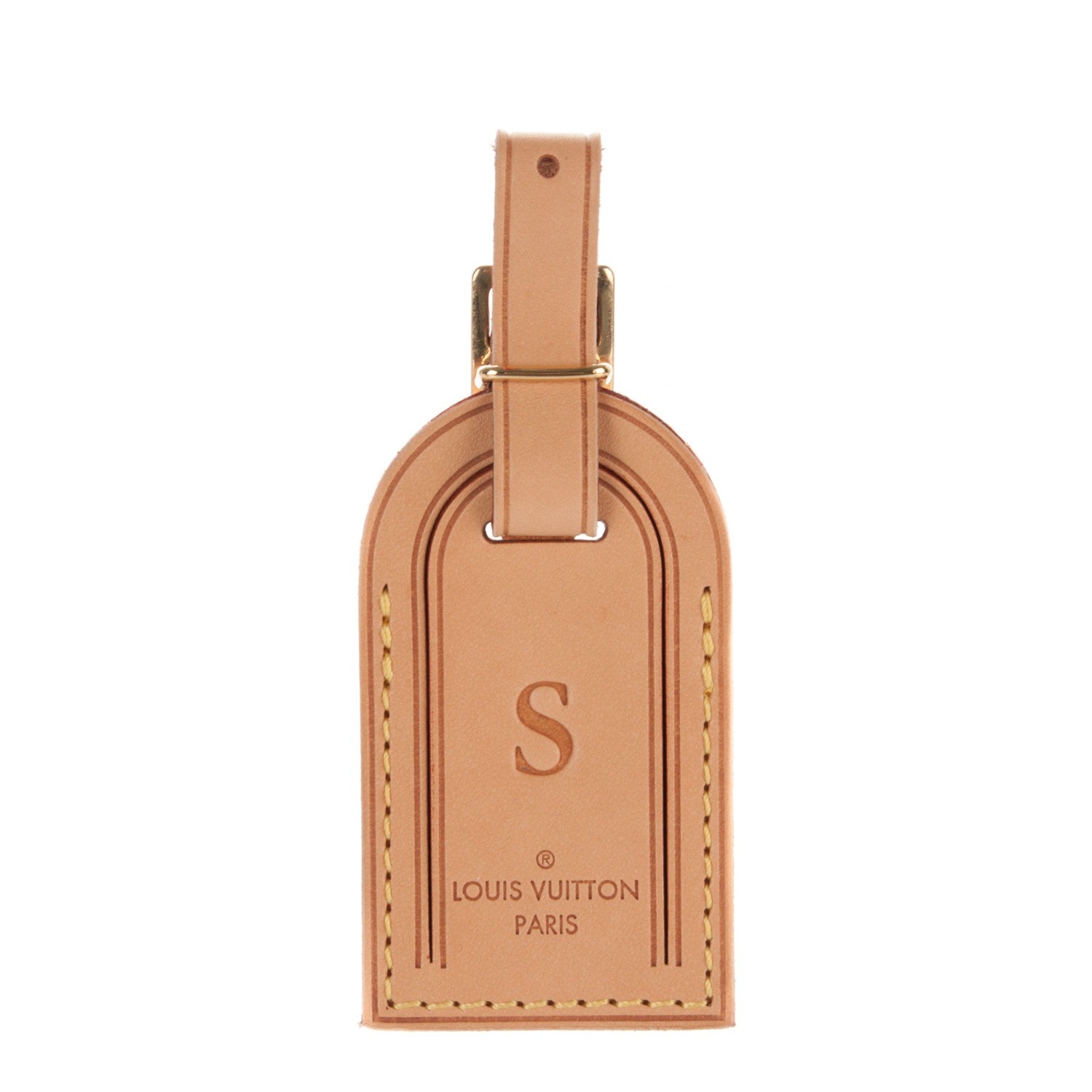 Louis Vuitton Vachetta Luggage Tag 1 of 4