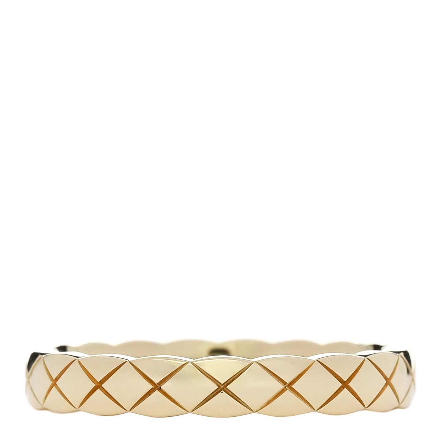18K Yellow Gold Mini Coco Crush Ring 56 7.5
