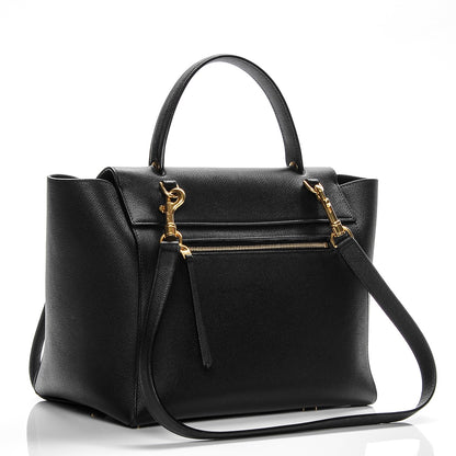 Celine Baby Grained Calfskin Mini Belt Bag Black 3 of 7