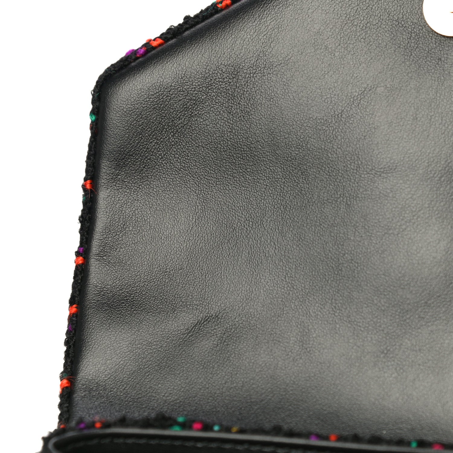 Saint Laurent Tweed Toy Loulou Shoulder Bag Black 12 of 17