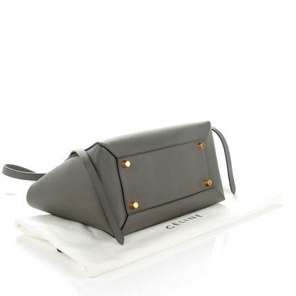 Celine Grained Calfskin Mini Belt Bag Grey 4 of 7