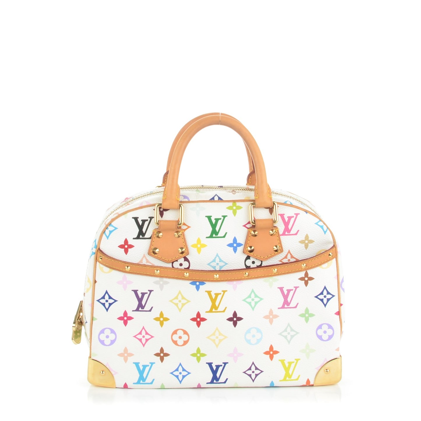 Monogram Multicolor Trouville White