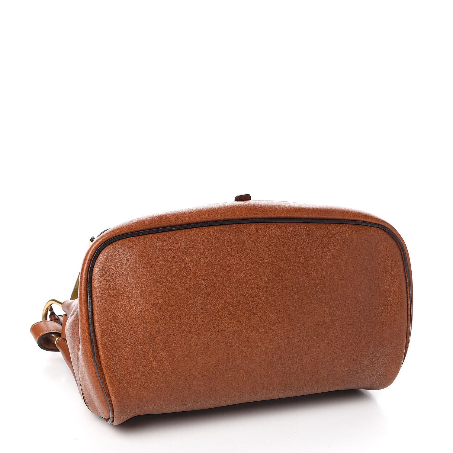 Chloe Calfskin Small Owen Flap Bag Caramel 3 of 8