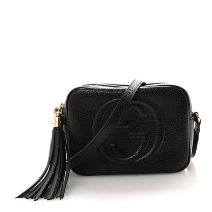 Gucci Pebbled Calfskin Small Soho Disco Bag Black 1 of 11