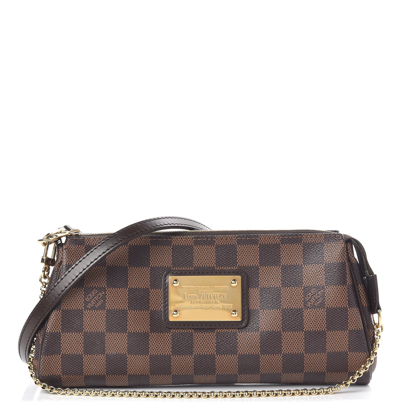 Damier Ebene Eva Clutch