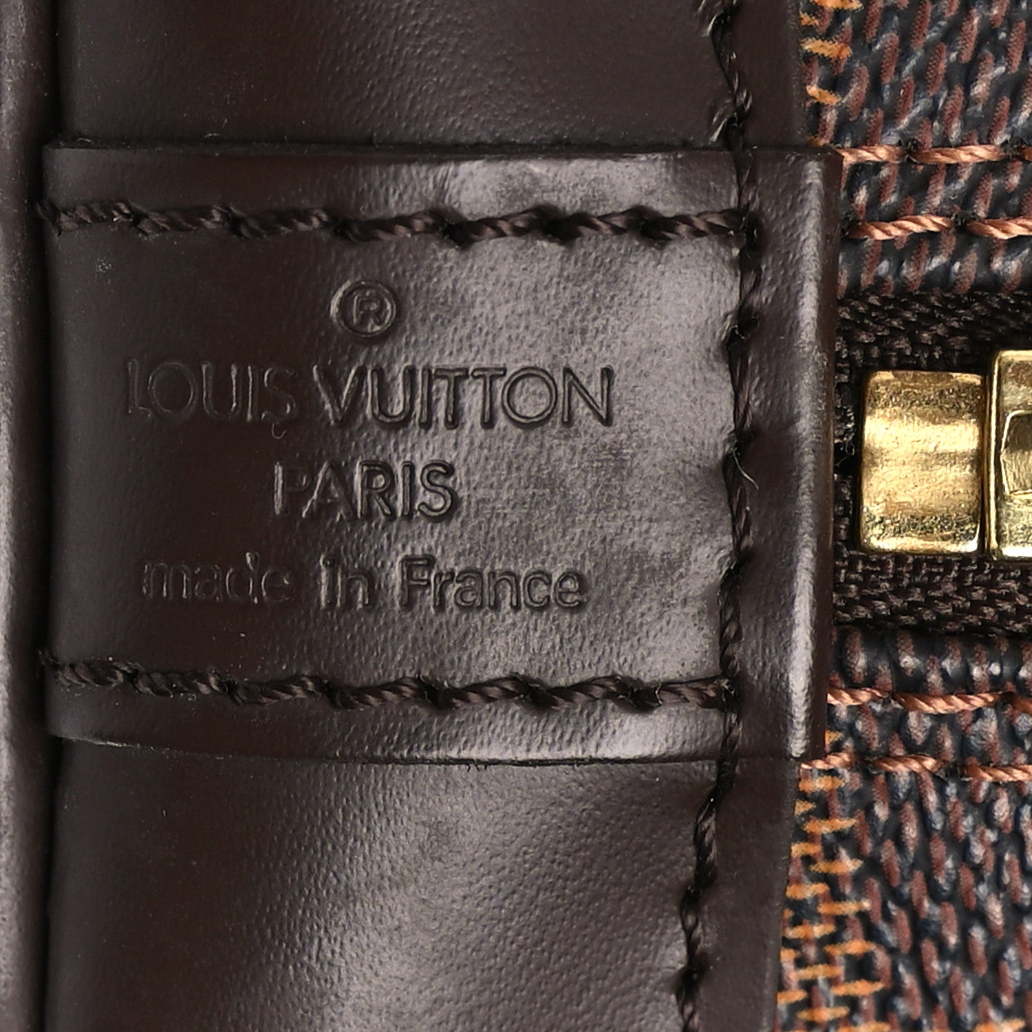 Louis Vuitton Damier Ebene Alma PM 6 of 8