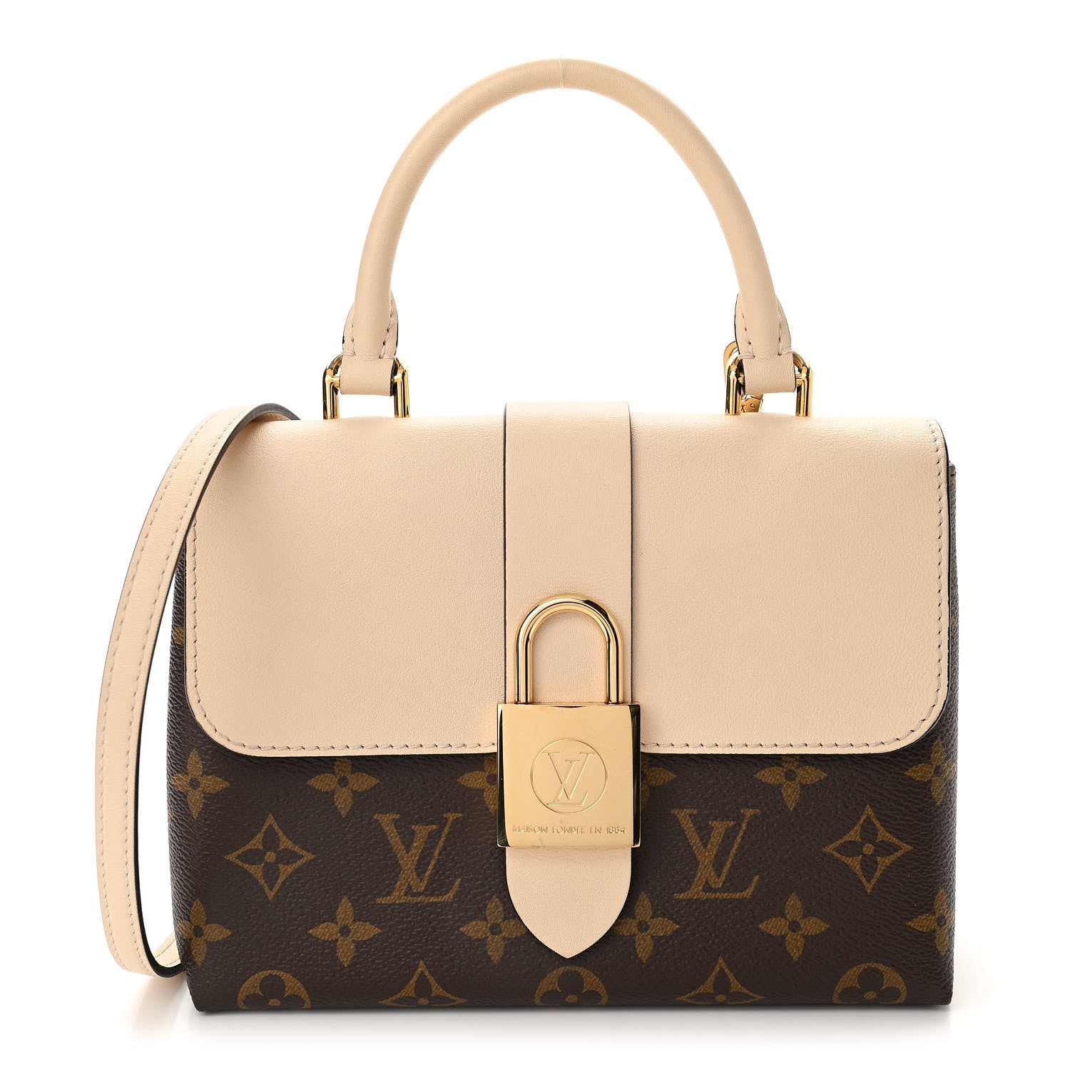 Louis Vuitton Monogram Locky BB Creme 1 of 9