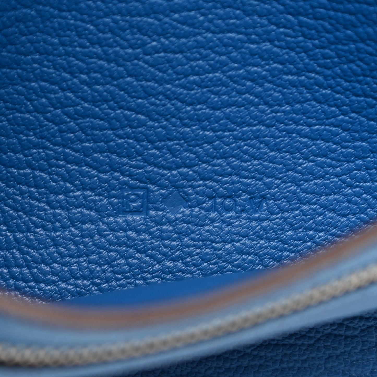 Lizard Bearn Gusset Wallet Bleu Saphir