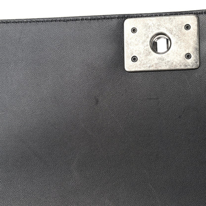 Chanel Lambskin Quilted New Medium Boy Flap Black 10 of 17