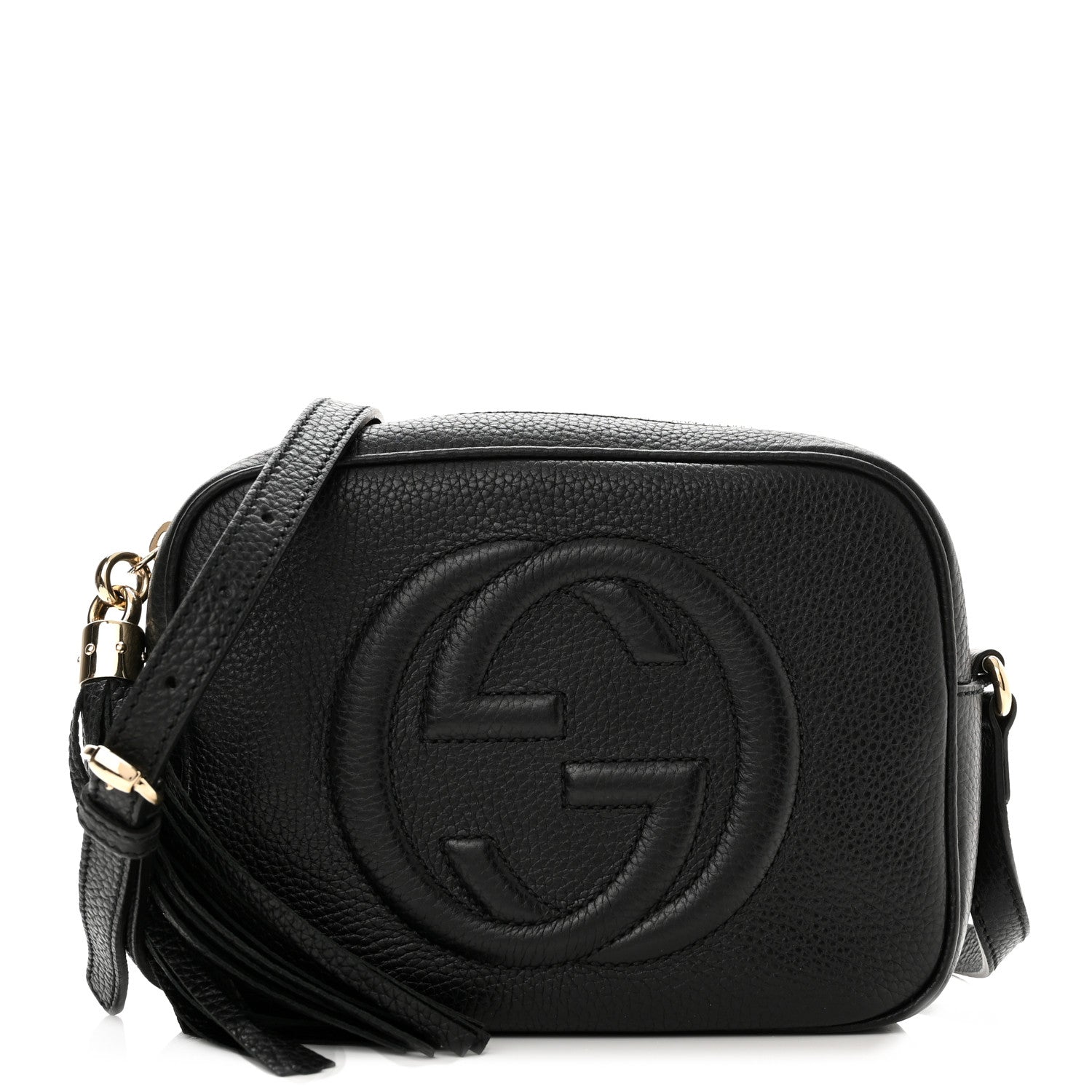 Gucci Pebbled Calfskin Small Soho Disco Bag Black 1 of 12