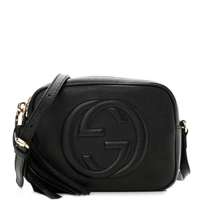 Gucci Pebbled Calfskin Small Soho Disco Bag Black 1 of 12