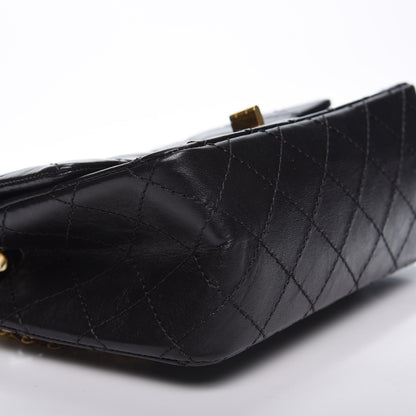 Chanel Aged Calfskin Quilted 2.55 Reissue Mini Flap Black 5 of 10