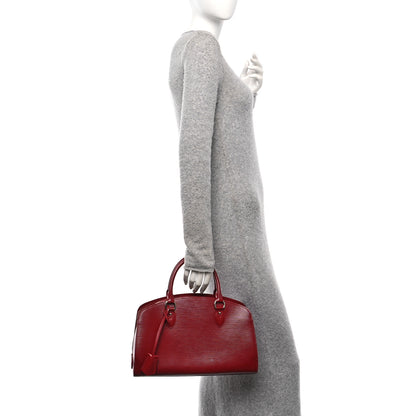 Louis Vuitton Epi Pont Neuf PM Rubis 2 of 9