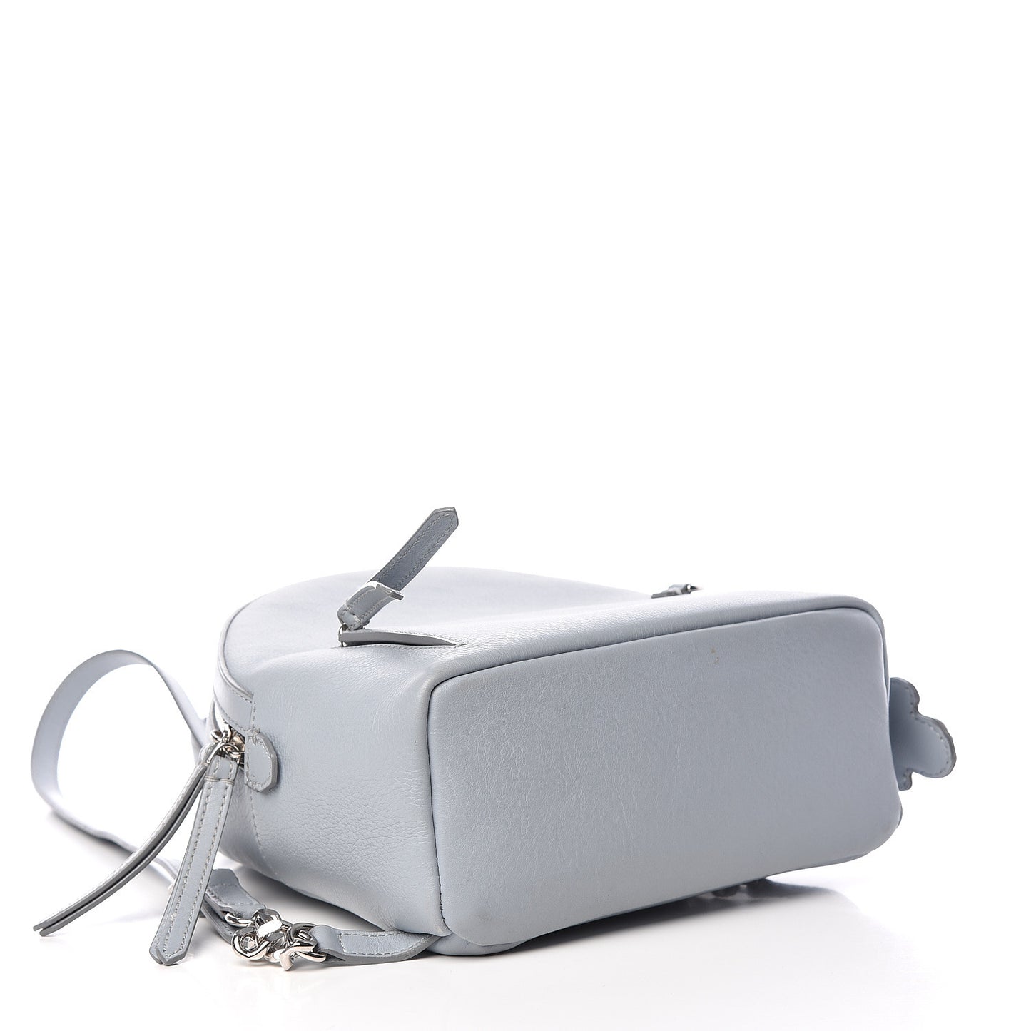 Vitello Dolce Crystal Flowerland Croc Tail Mini Backpack Grey