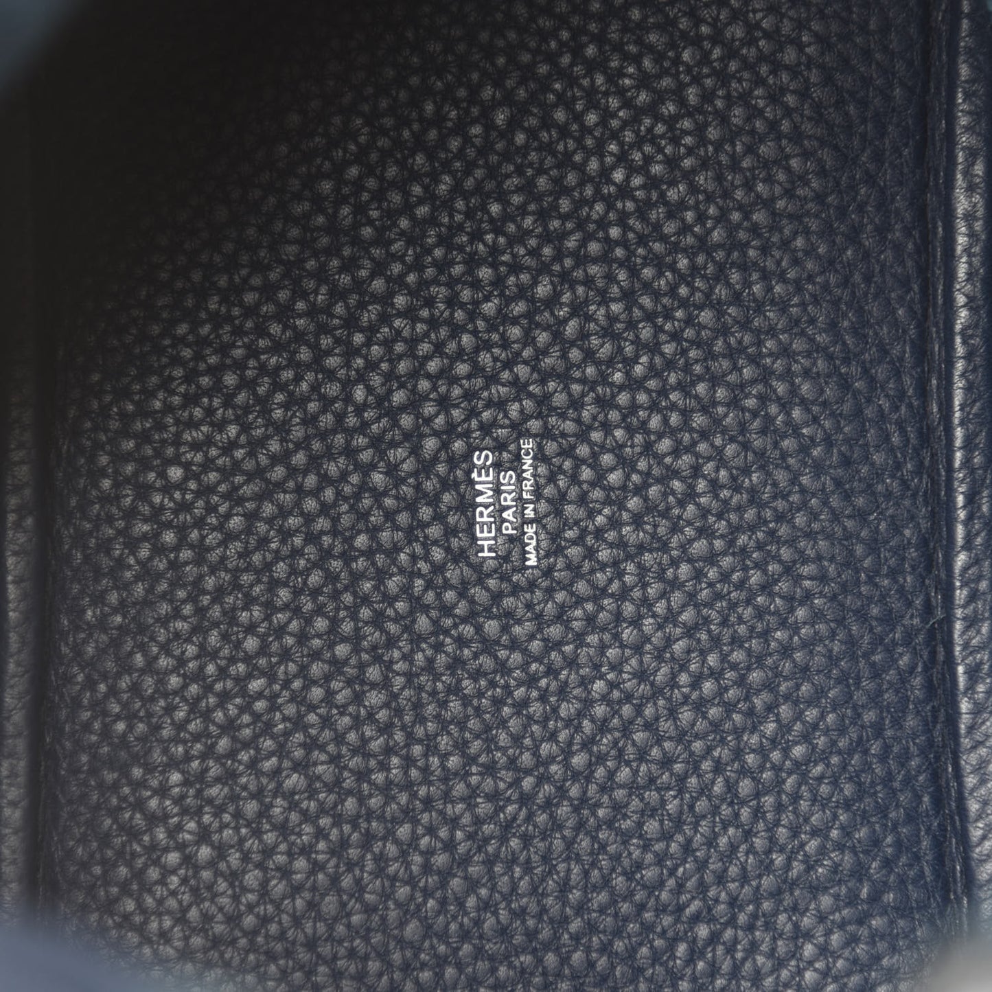 Taurillon Clemence Picotin Lock 18 PM Bleu Abysse