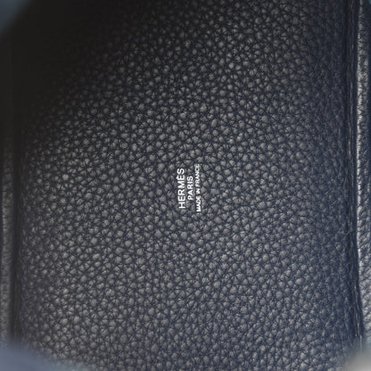 Hermes Taurillon Clemence Picotin Lock 18 PM Bleu Abysse 8 of 10